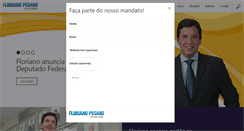 Desktop Screenshot of florianopesaro.com.br